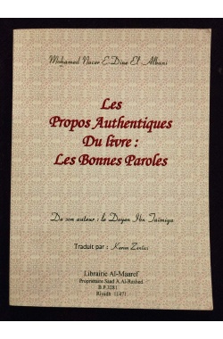Les propos authentiques du livre: Les bonnes paroles