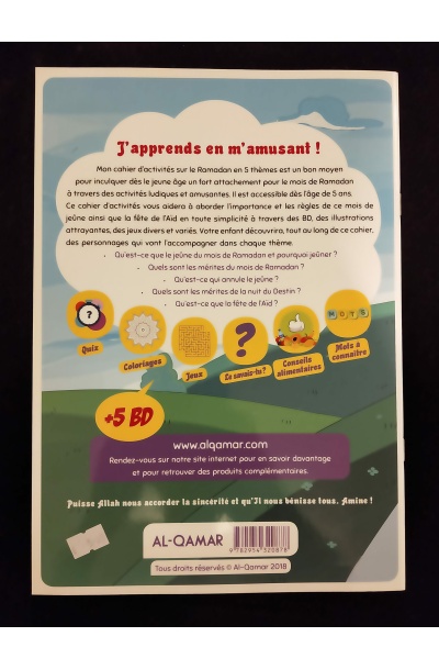 Mon cahier d'activités sur le Ramadan en 5 thèmes - Al Qamar – Image 3