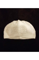 Chechiya blanche épaisse (pour hiver - bonnet homme)