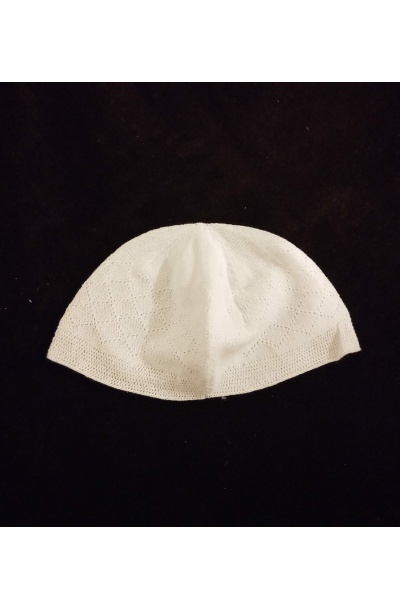 Chechiya blanche (bonnet homme)