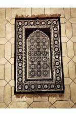 Tapis de prière adulte - Avec motifs (épaisseur 3mm - coloris et motifs divers)