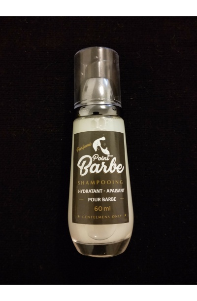 Point Barbe - Shampooing parfumé pour barbe (hydratant - apaisant) - 60ml