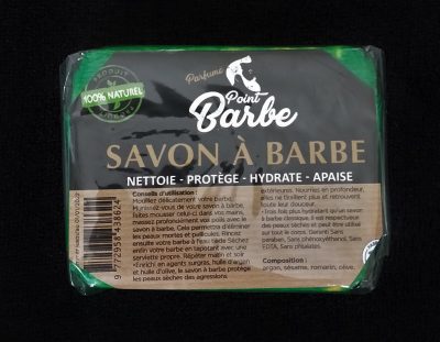Point Barbe - Savon à barbe parfumé (nettoie - protège - hydrate - apaise)