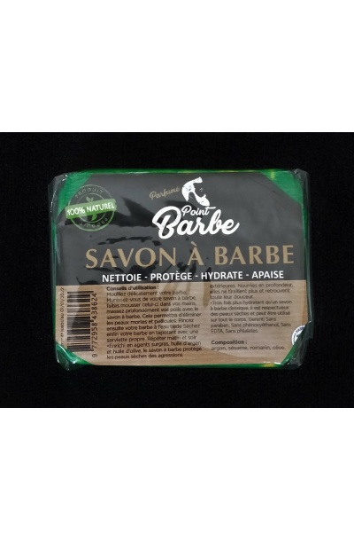 Point Barbe - Savon à barbe parfumé (nettoie - protège - hydrate - apaise)