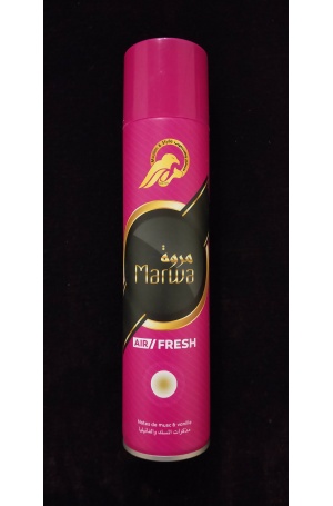 Vaporisateur d'intérieur Air Fresh - Parfum Marwa (Notes de musc et vanille) - 300ml