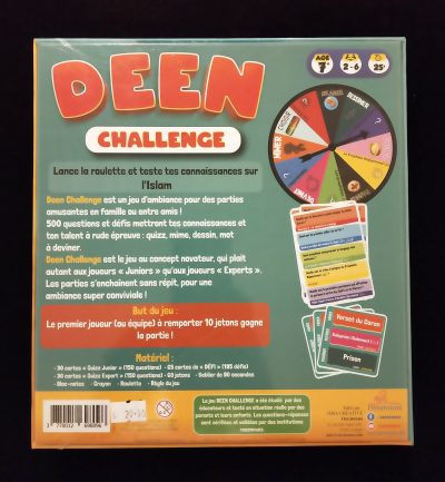 Deen Challenge - Le jeu (A partir de 7 ans et plus) - Osratouna