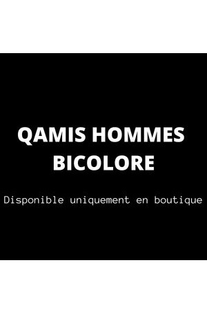 Qamis Hommes - Bicolore
