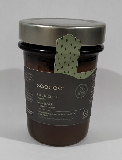 Miel Nigelle et Thym (250g) - Saouda