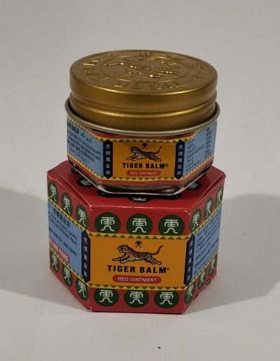 Baume du Tigre Rouge (inflammations, douleurs musculaires et articulaires, après l'effort)