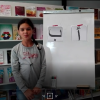 Poster - Mon alphabet arabe "by Lilou" avec vidéos explicatives par QR Code - A2 vertical (59,4 cm x 42 cm) – Image 2