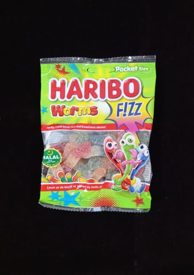 Bonbons Halal - Worms Fizz - Haribo