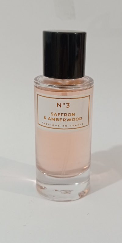 Parfum - Saffron & Amberwood n°3 (50 ml) - Note 33