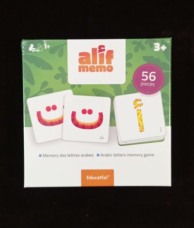 Jeu Alif Memo (lettres arabes) - Educatfal