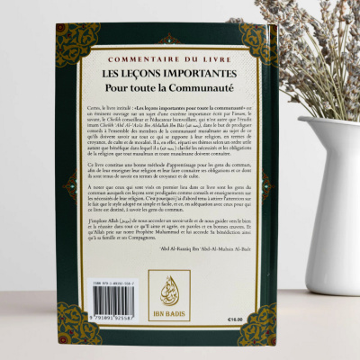 Commentaire du livre les Leçons importantes pour toute la communauté - Ibn Badis – Image 3